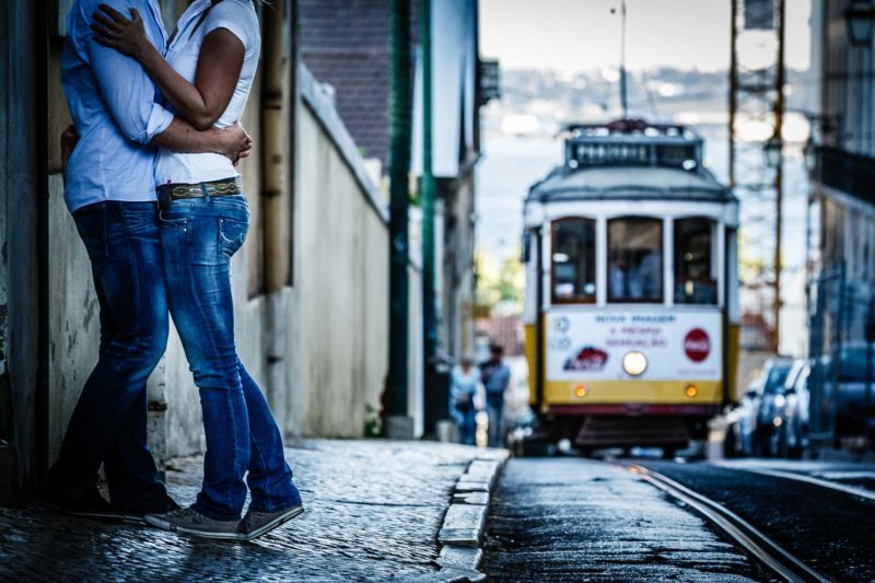 Verlobungsshooting in der Hauptstadt Portugals - Lissabon